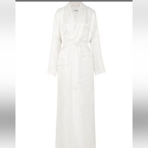 Givenchy belted satin jacquard silk blend robe jacket